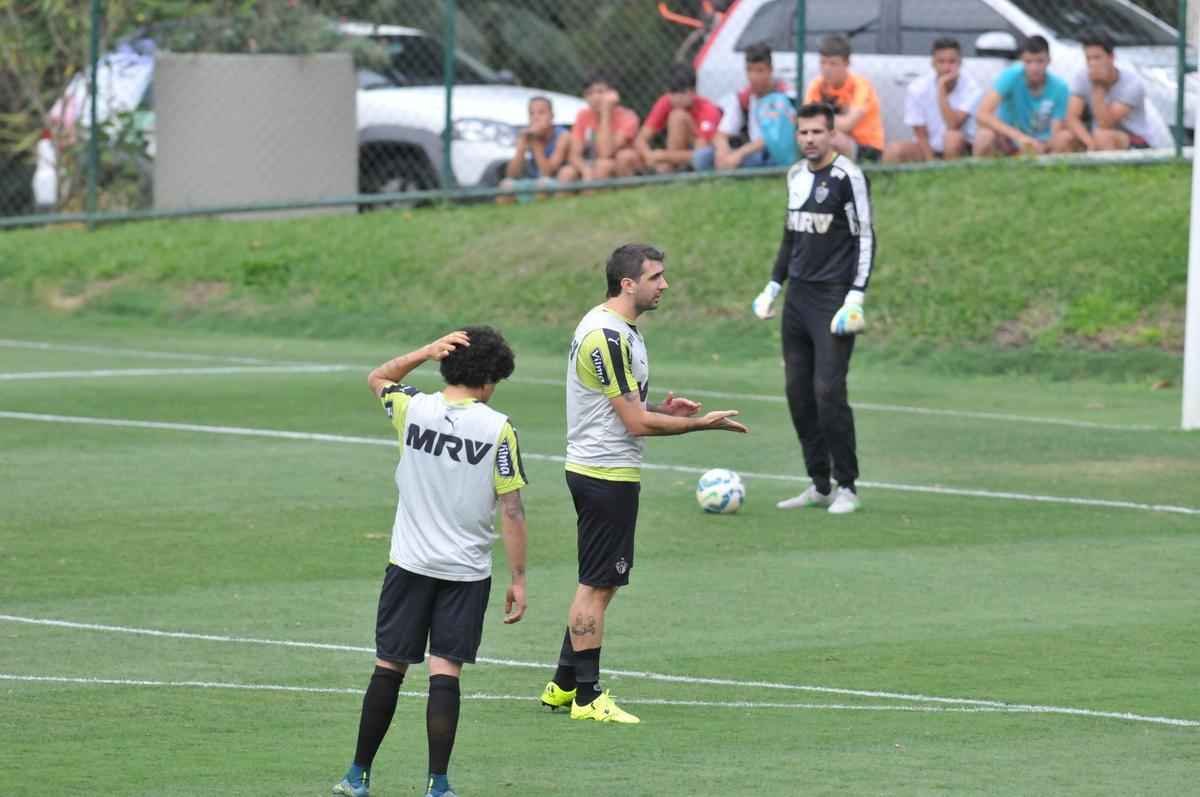 Veja imagens do treino do Atltico na Cidade do Galo