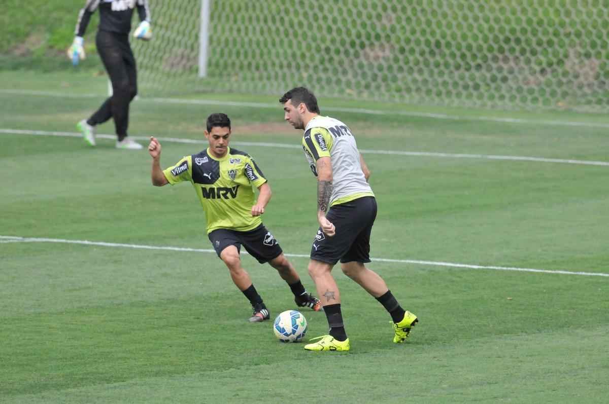 Veja imagens do treino do Atltico na Cidade do Galo