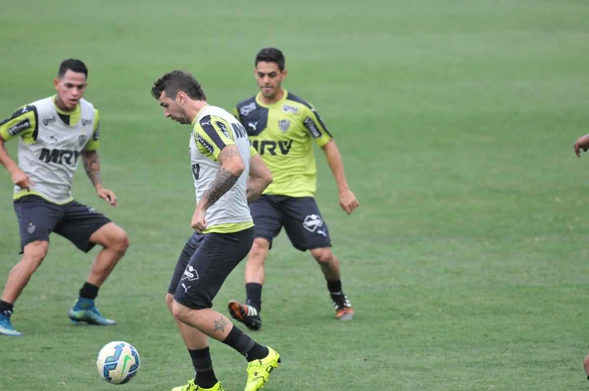 Veja imagens do treino do Atltico na Cidade do Galo