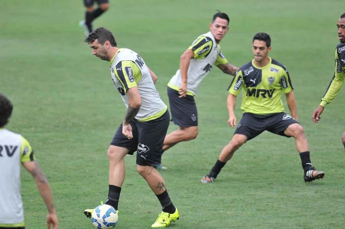 Veja imagens do treino do Atltico na Cidade do Galo