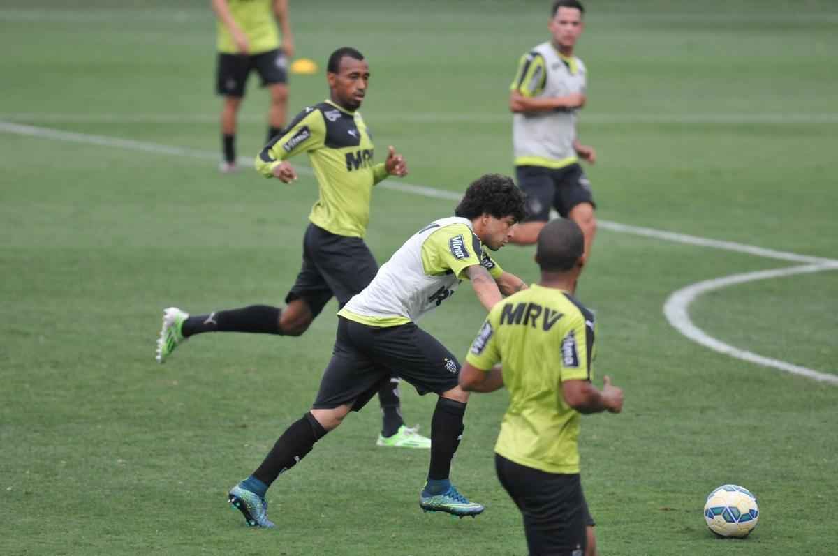 Veja imagens do treino do Atltico na Cidade do Galo