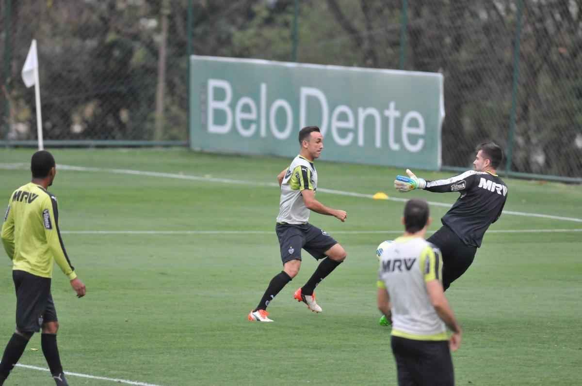 Veja imagens do treino do Atltico na Cidade do Galo