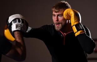 Veja imagens do treino aberto do UFC em Houston - Alexander Gustafsson, que enfrenta Daniel Cormier pelo cinturo dos meio-pesados