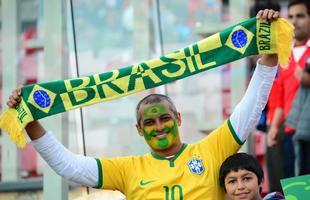 Seleo Brasileira enfrentou a Chilena no Estdio Nacional, nesta quinta, pelas Eliminatrias da Copa de 2018