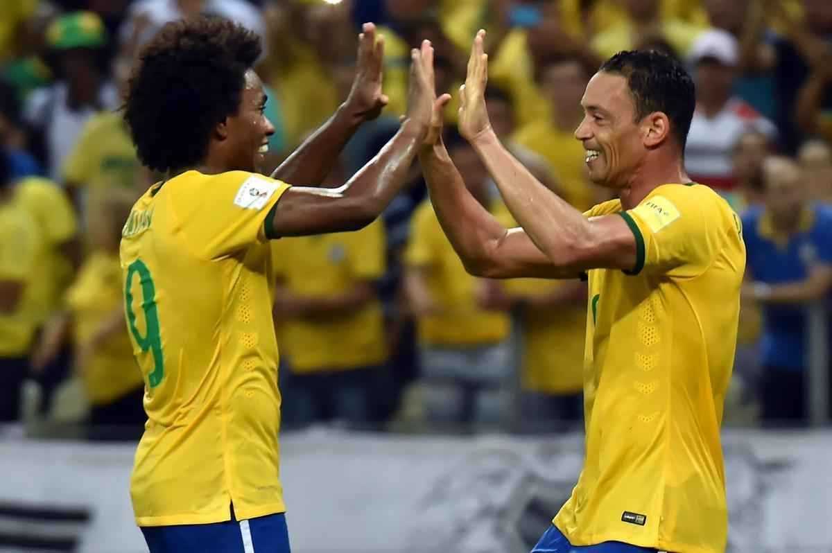 Imagens da partida entre Brasil e Venezuela no Castelão