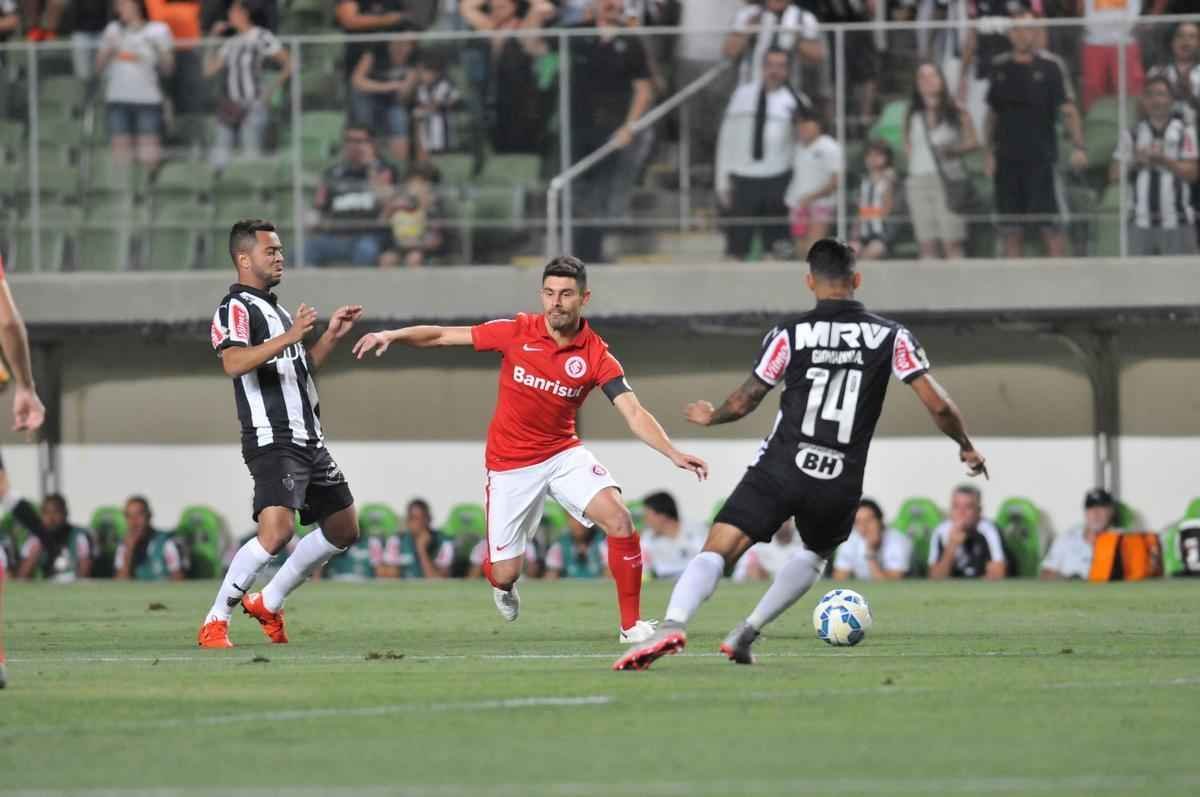 Imagens do jogo entre Atltico e Internacional no Independncia