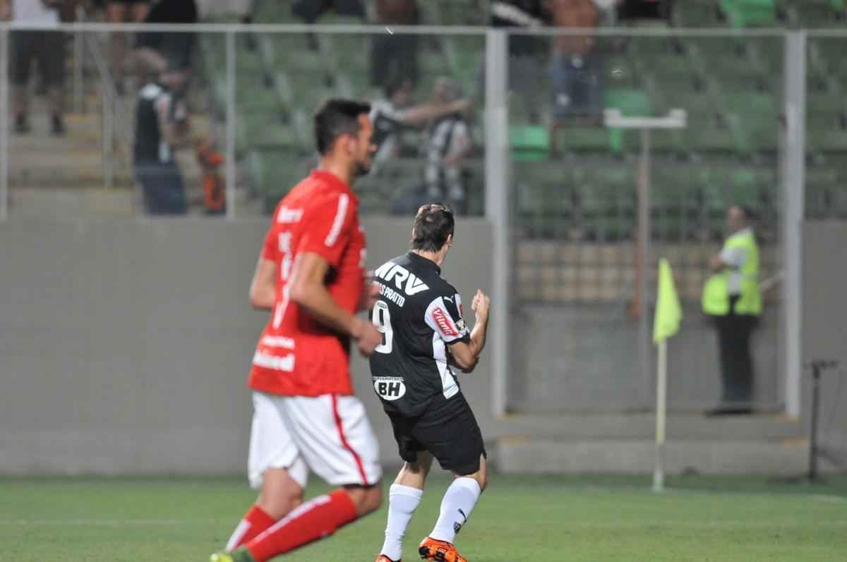 Imagens do jogo entre Atltico e Internacional no Independncia