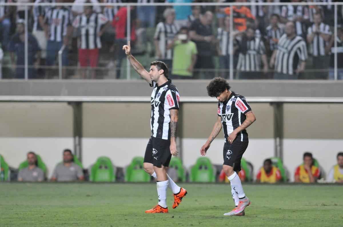 Imagens do jogo entre Atltico e Internacional no Independncia