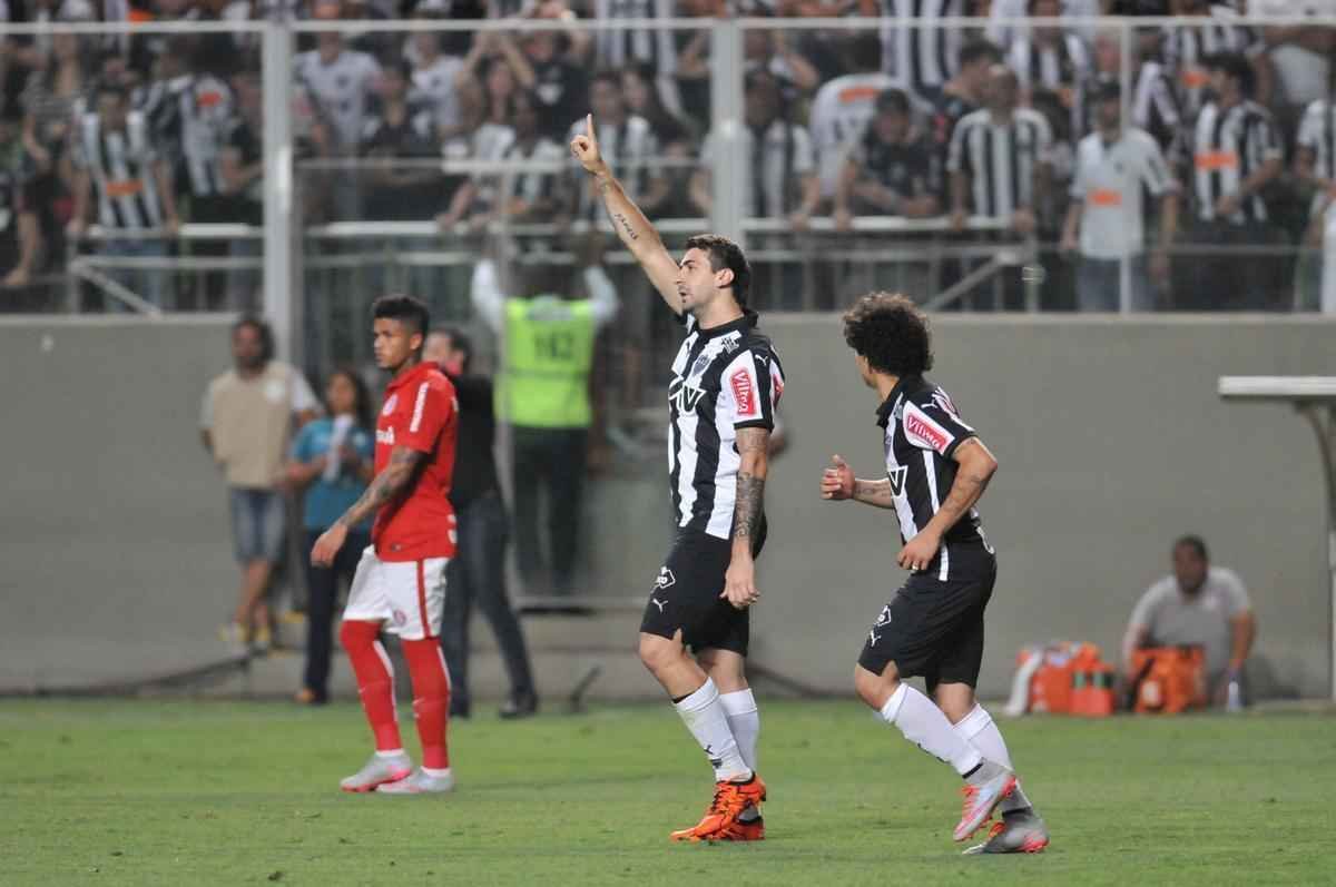 Imagens do jogo entre Atltico e Internacional no Independncia