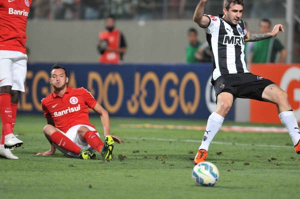 Imagens do jogo entre Atltico e Internacional no Independncia