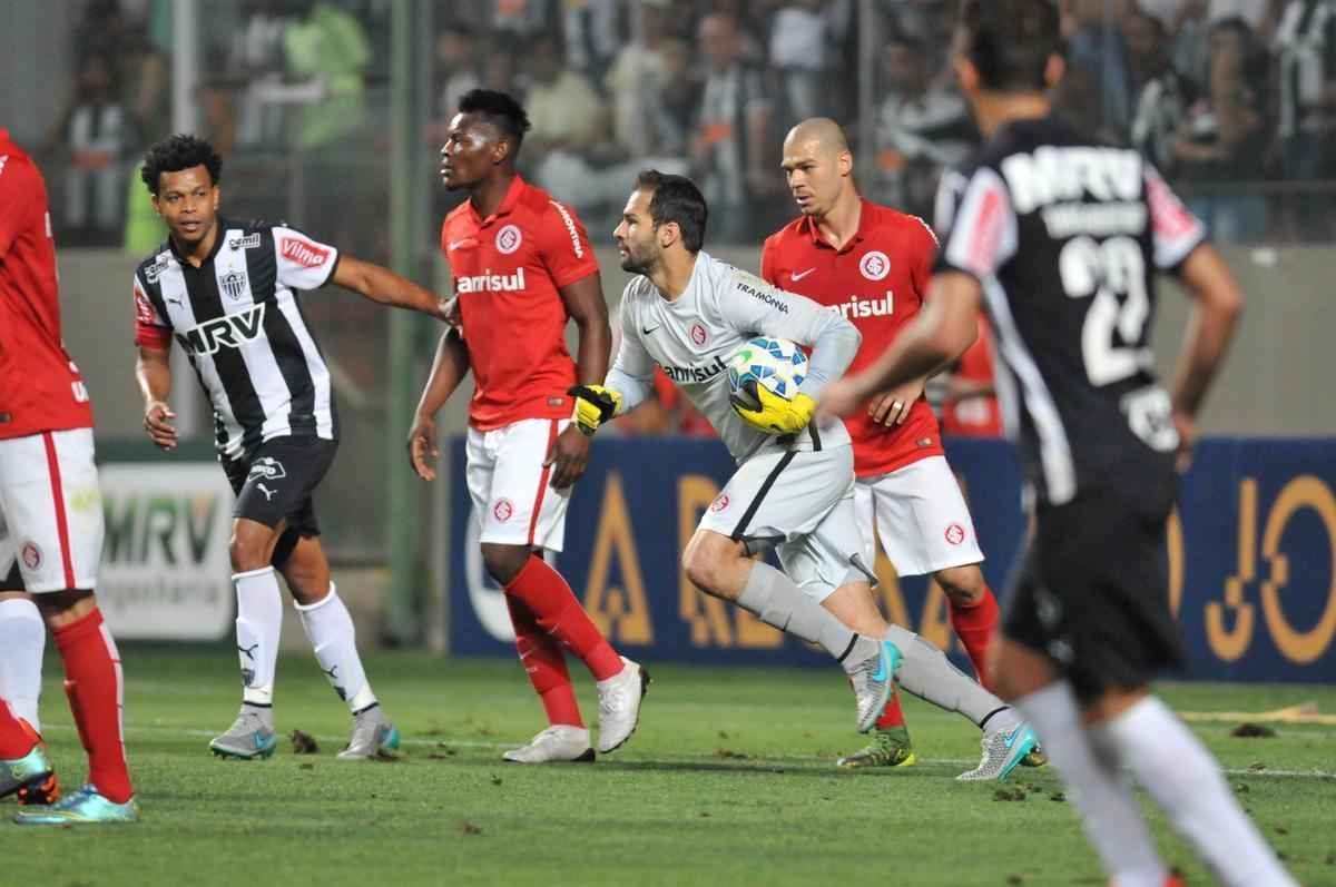 Imagens do jogo entre Atltico e Internacional no Independncia