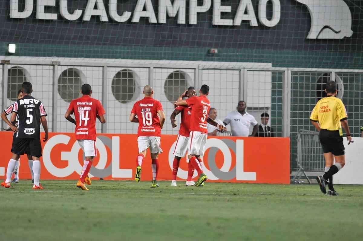 Imagens do jogo entre Atltico e Internacional no Independncia