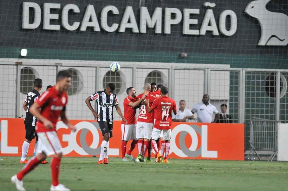Imagens do jogo entre Atltico e Internacional no Independncia