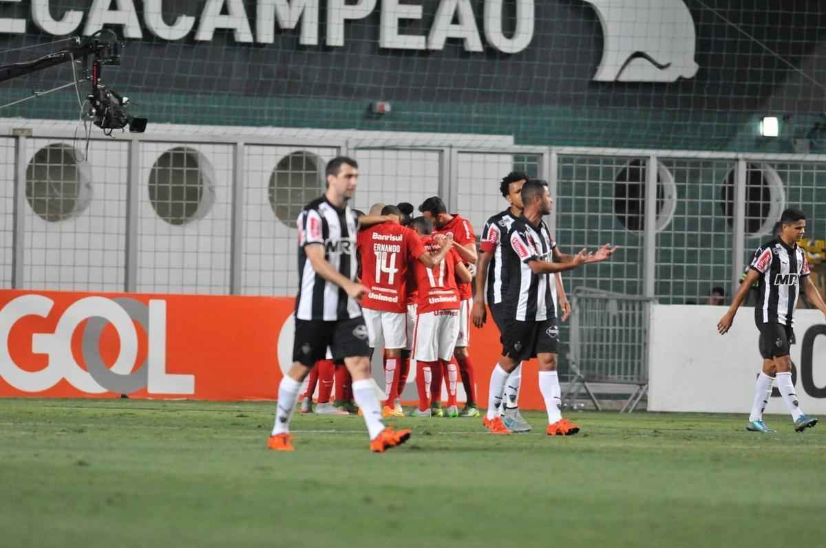 Imagens do jogo entre Atltico e Internacional no Independncia