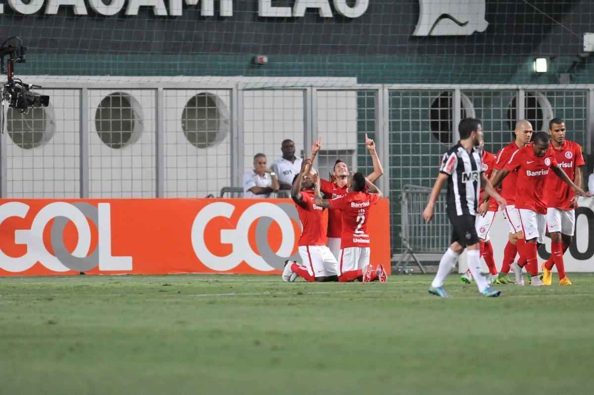 Imagens do jogo entre Atltico e Internacional no Independncia