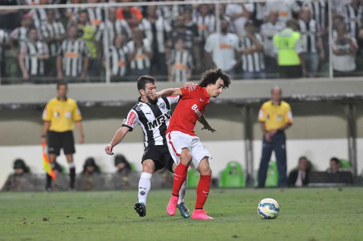 Imagens do jogo entre Atltico e Internacional no Independncia