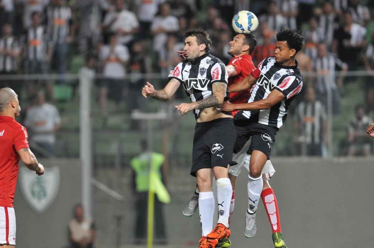 Imagens do jogo entre Atltico e Internacional no Independncia