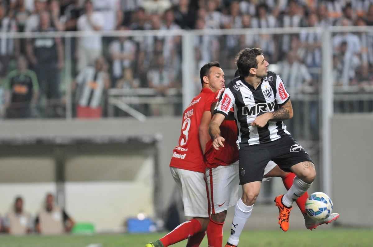 Imagens do jogo entre Atltico e Internacional no Independncia