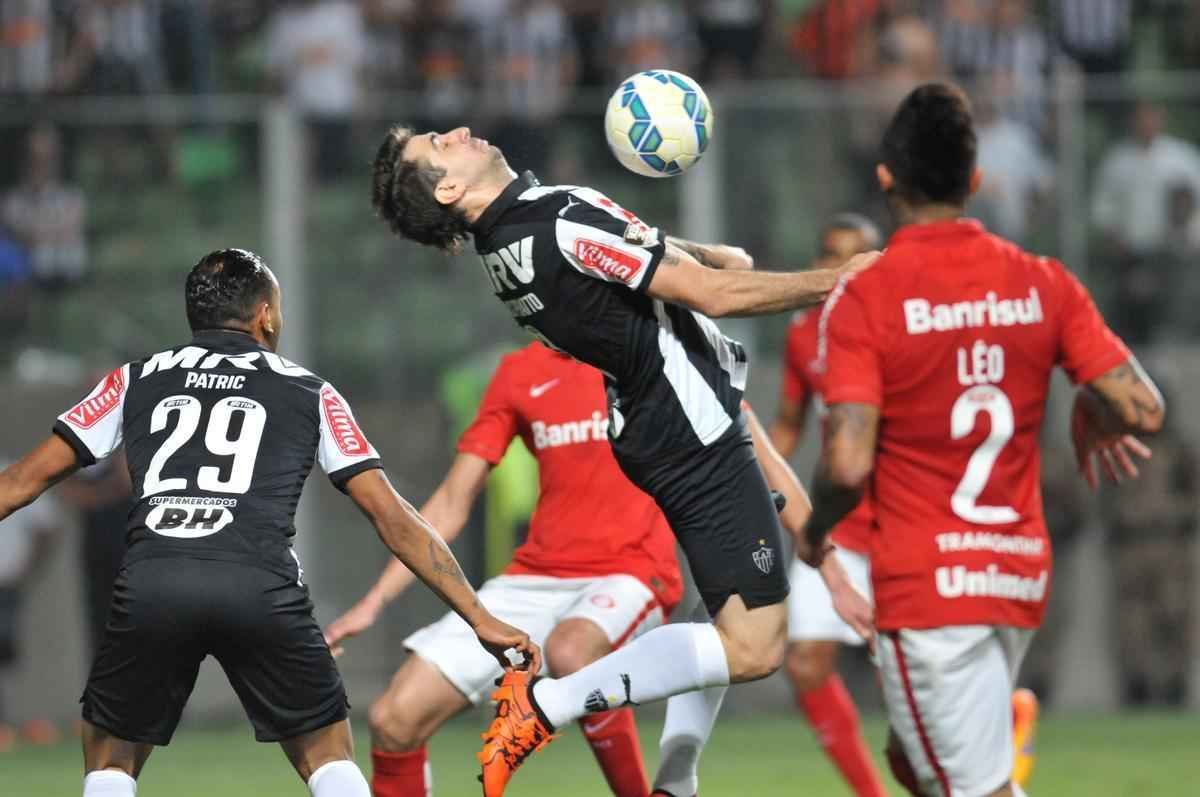 Imagens do jogo entre Atltico e Internacional no Independncia