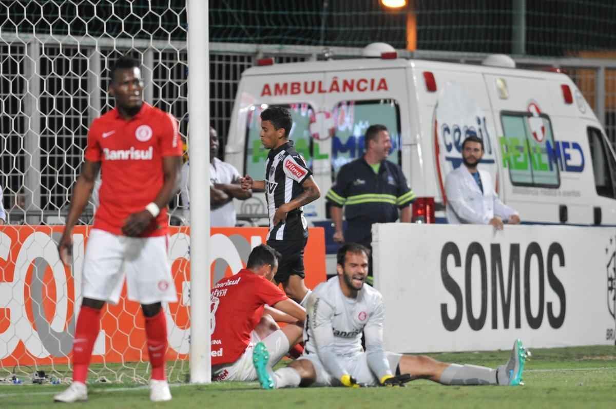 Imagens do jogo entre Atltico e Internacional no Independncia