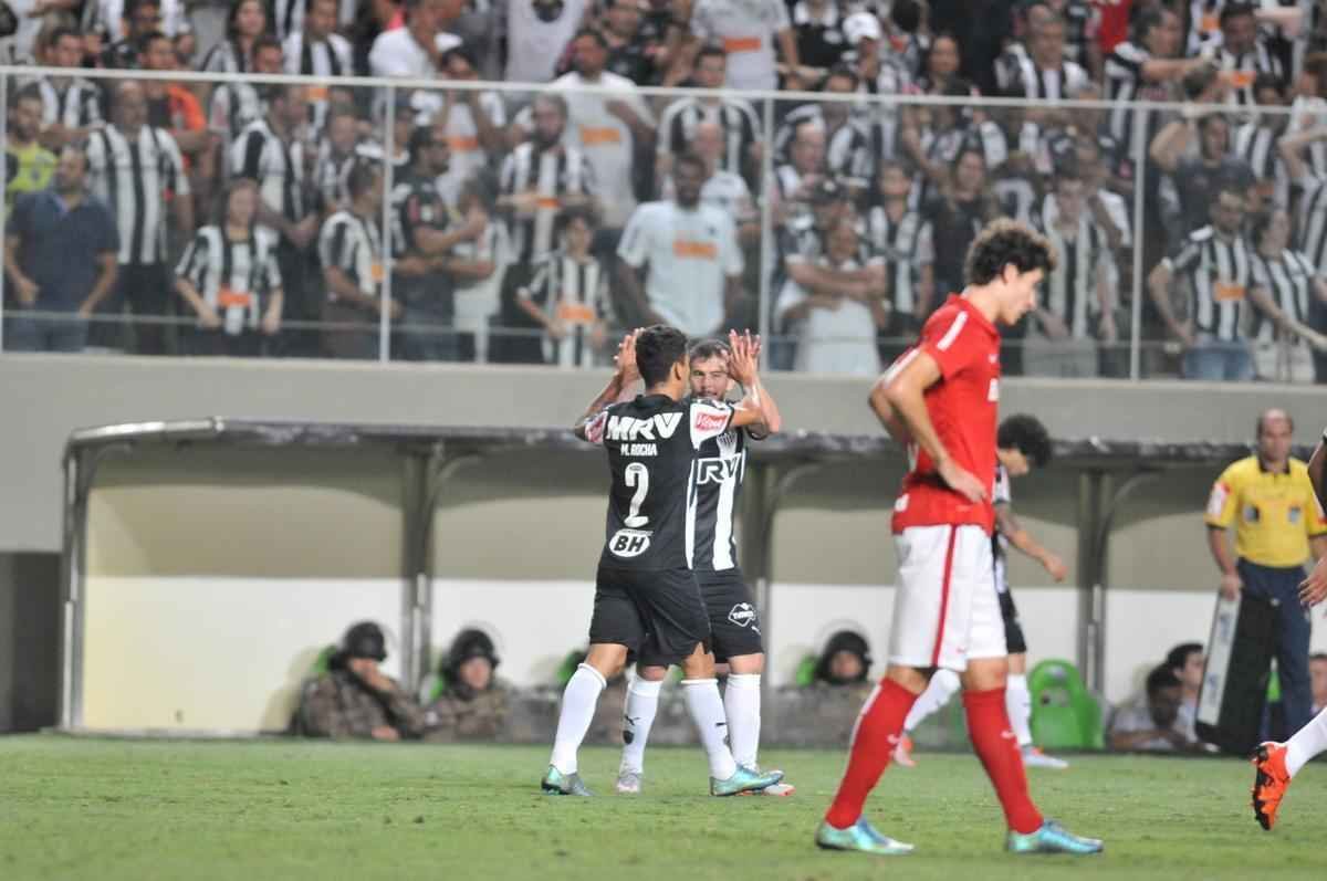 Imagens do jogo entre Atltico e Internacional no Independncia