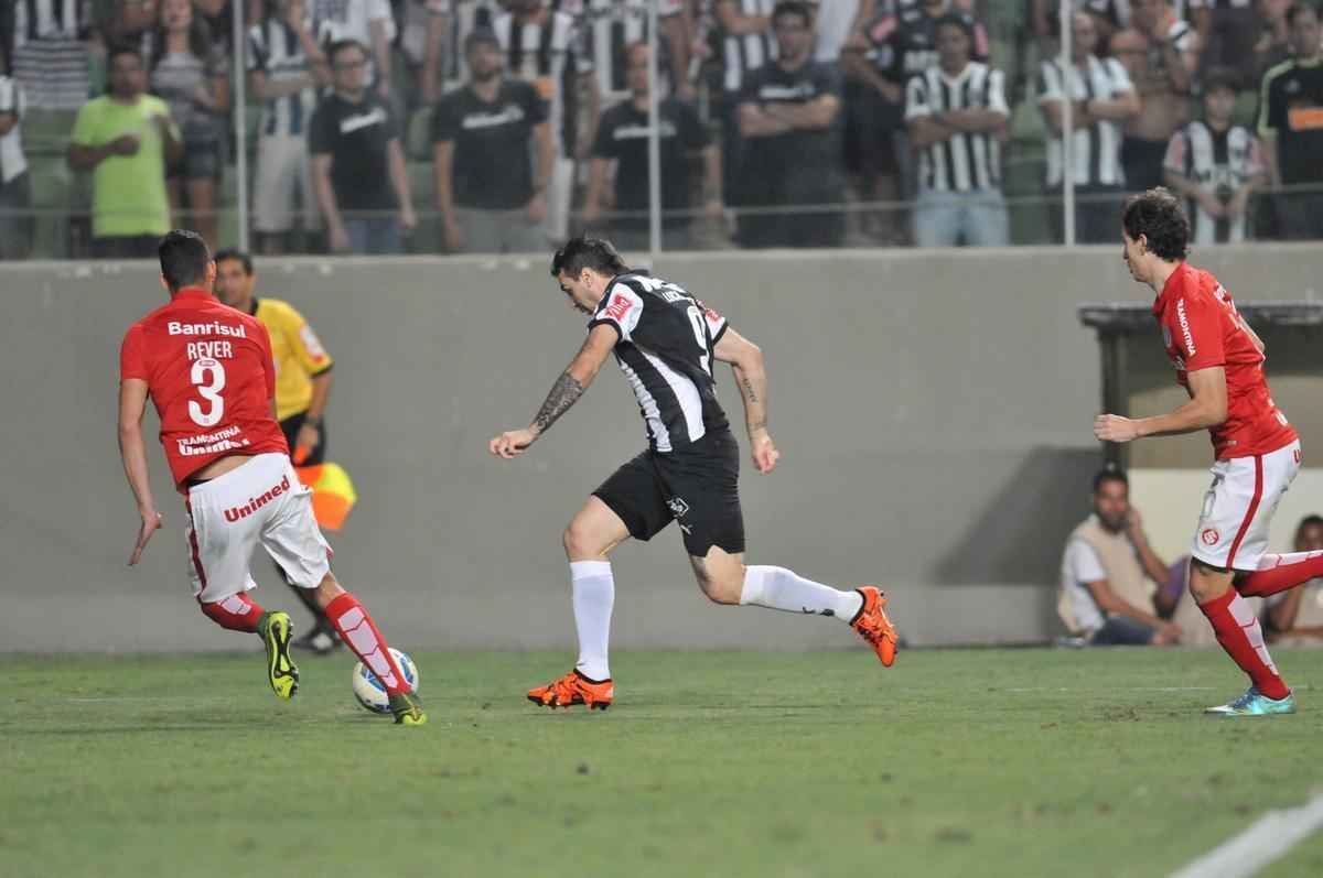 Imagens do jogo entre Atltico e Internacional no Independncia