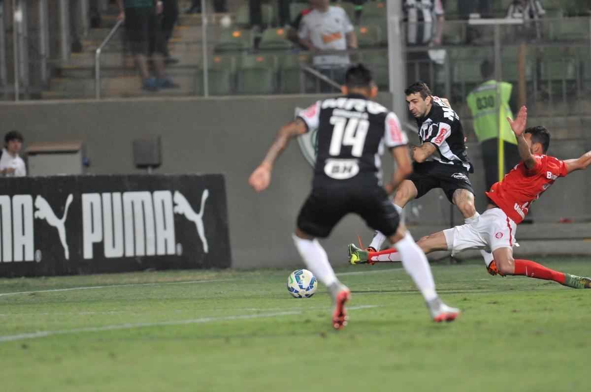 Imagens do jogo entre Atltico e Internacional no Independncia