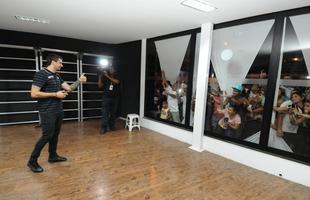 dolo do Atltico, atacante argentino Lucas Pratto inaugura academia em Belo Horizonte
