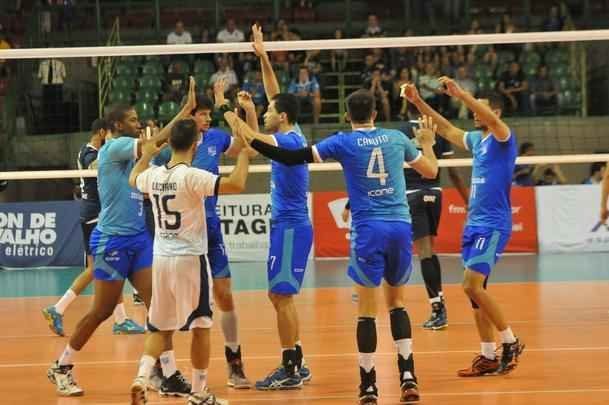 Cruzeiro venceu partida emocionante contra o Minas Tnis Clube, por 3 sets a 2, e conquistou o ttulo do Campeonato Mineiro pela sexta vez consecutiva. As parciais da final, disputada no Ginsio do Riacho, em Contagem, foram 19/25, 25/18, 25/17, 23/25 e 15/13