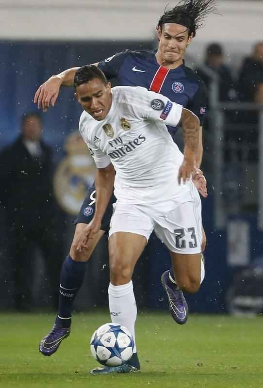 Veja imagens de PSG e Real Madrid pela Liga dos Campees