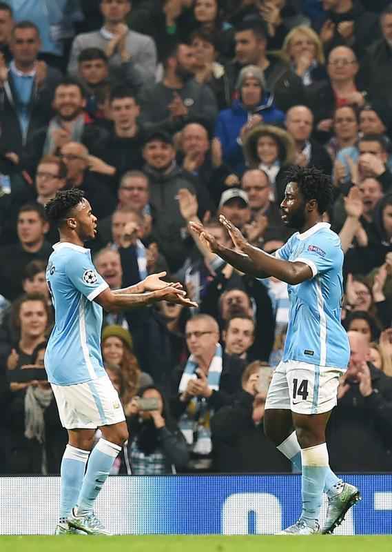 Veja fotos do jogo entre Manchester City e Sevilla pela Liga dos Campees