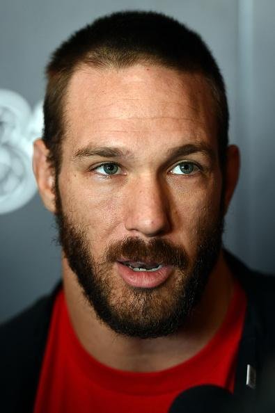 Imagens do Media Day do UFC em Dublin - Bubba Bush
