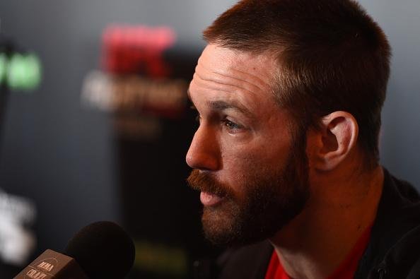 Imagens do Media Day do UFC em Dublin - Bubba Bush