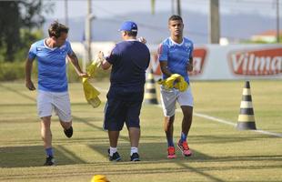 Equipe celeste se prepara para enfrentar o Gois, neste domingo, no estdio Serra Dourada