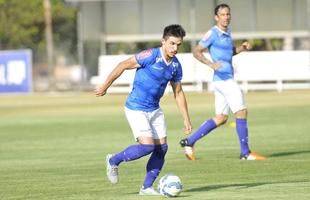 Equipe celeste se prepara para enfrentar o Gois, neste domingo, no estdio Serra Dourada