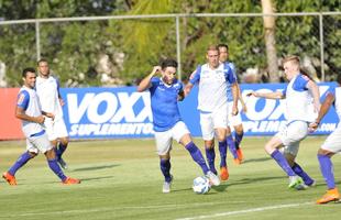 Equipe celeste se prepara para enfrentar o Gois, neste domingo, no estdio Serra Dourada