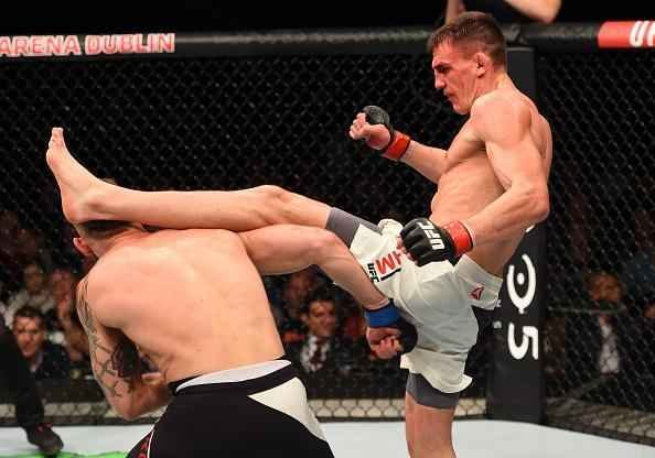 Imagens das lutas e dos bastidores do UFC Fight Night 76 em Dublin, Irlanda