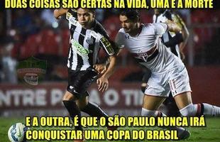 So Paulo foi derrotado pelo Santos e acabou eliminado da Copa do Brasil