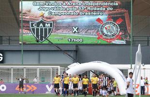 Atltico e Corinthians se enfrentam pela 33 rodada do Campeonato Brasileiro 