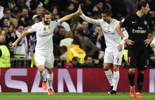 Veja fotos do jogo entre Real Madrid e Paris Saint-Germain no Estdio Santiago Bernabu
