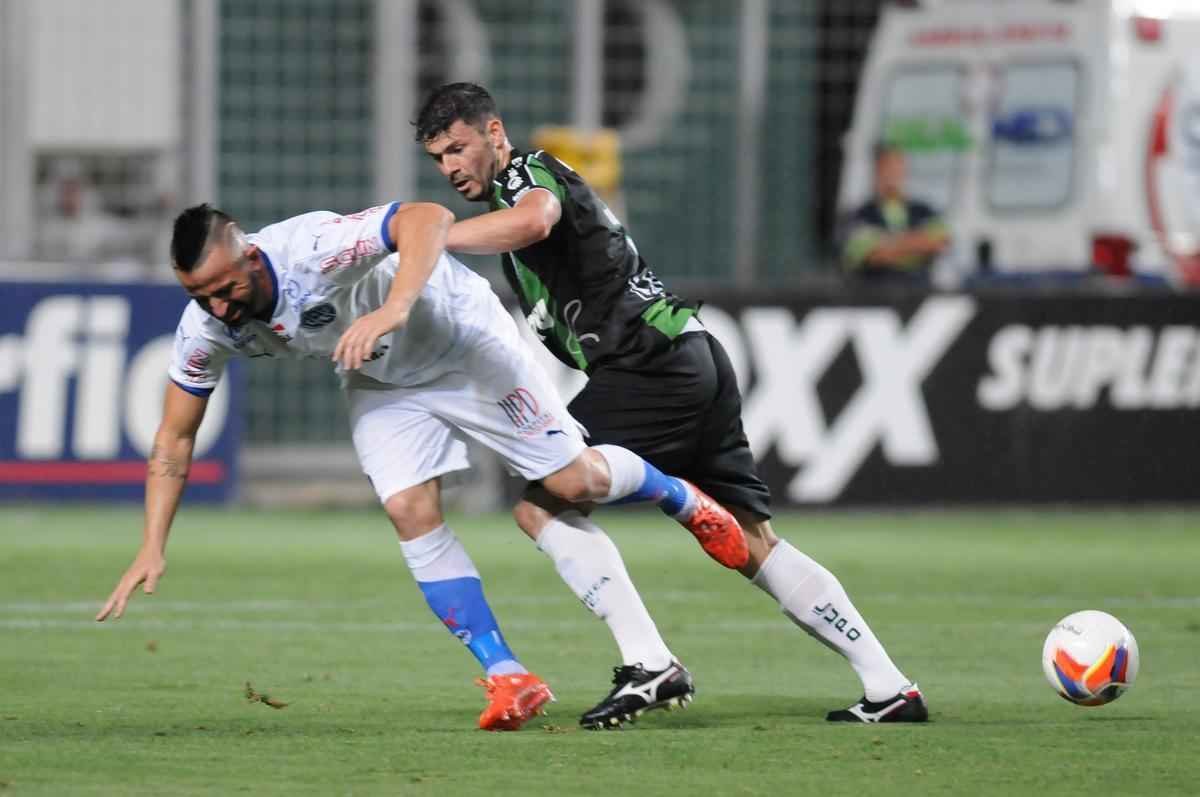 Fotos do jogo entre Amrica e Paysandu no Independncia