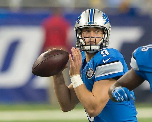 8º - Matthew Stafford - Quarterback do Detroit Lions - 17,721,250 milhões de dólares