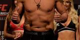 Imagens da pesagem do UFC Fight Night em So Paulo - Vitor Belfort bate bem o peso
