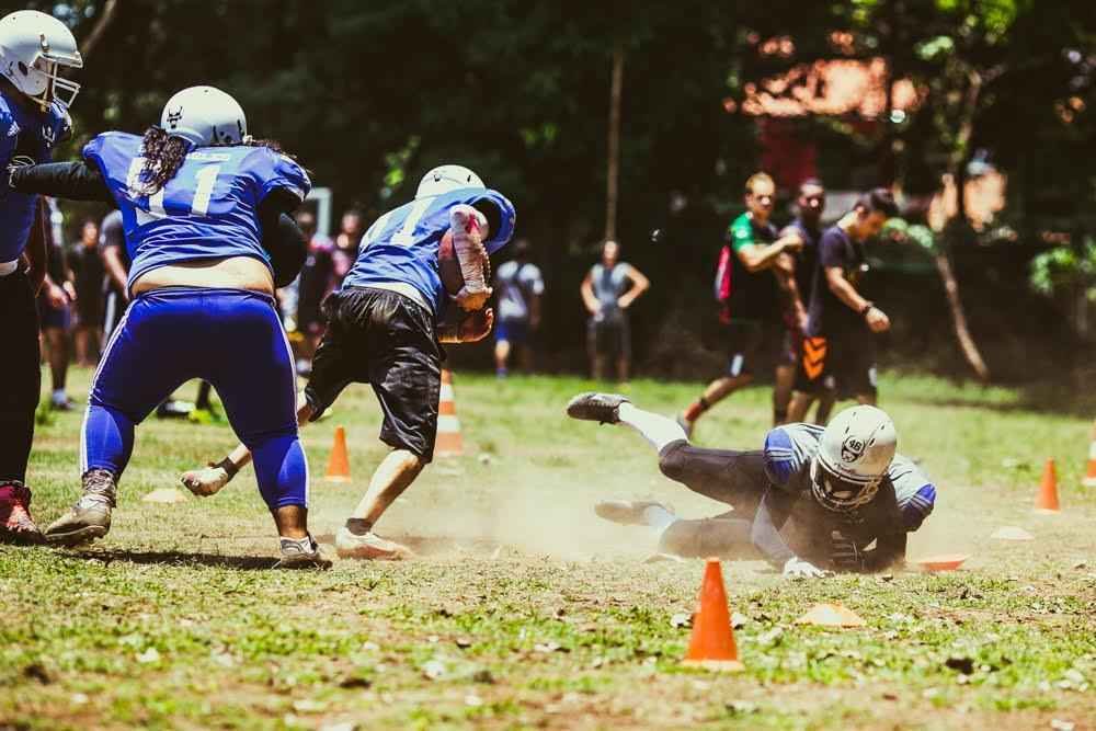 Veja imagens da seletiva do Get Eagles Futebol Americano