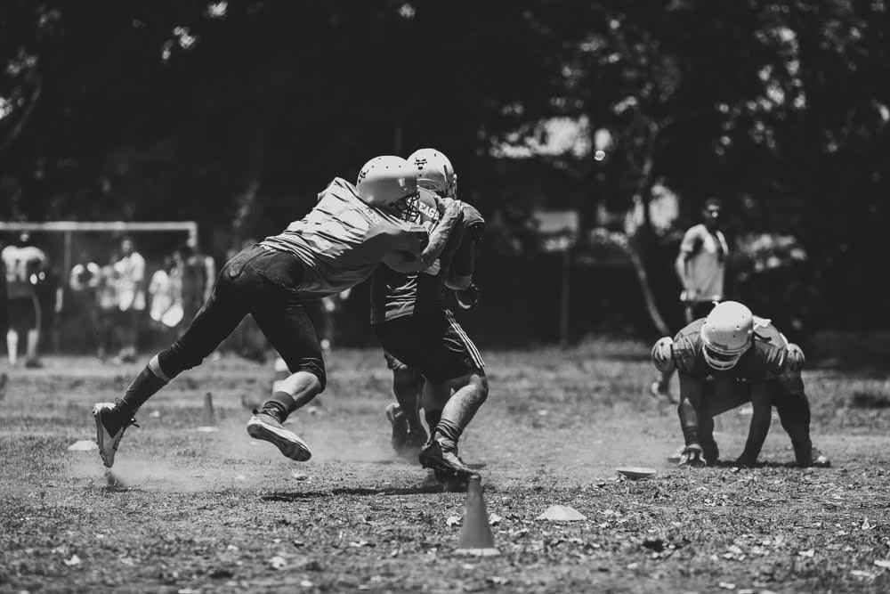 Veja imagens da seletiva do Get Eagles Futebol Americano