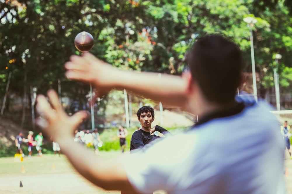 Veja imagens da seletiva do Get Eagles Futebol Americano