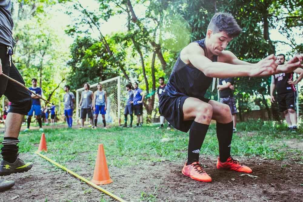 Veja imagens da seletiva do Get Eagles Futebol Americano