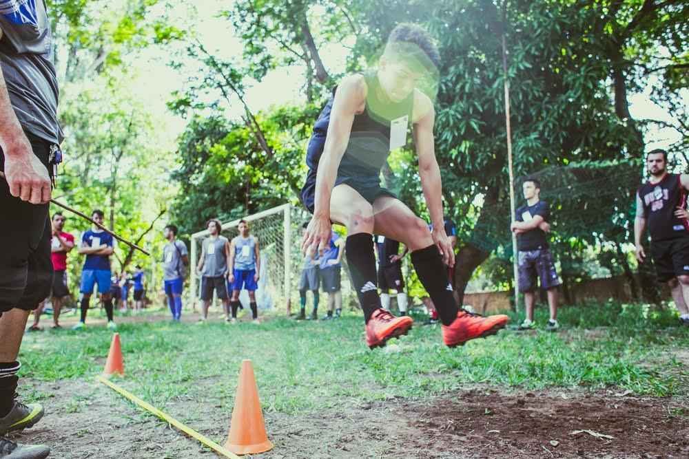 Veja imagens da seletiva do Get Eagles Futebol Americano