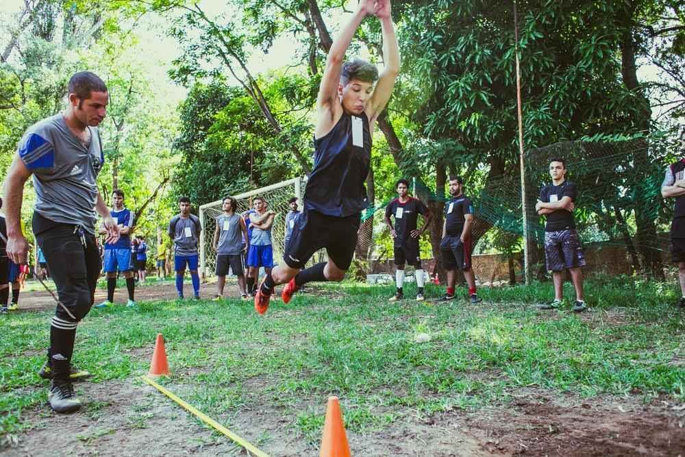 Veja imagens da seletiva do Get Eagles Futebol Americano