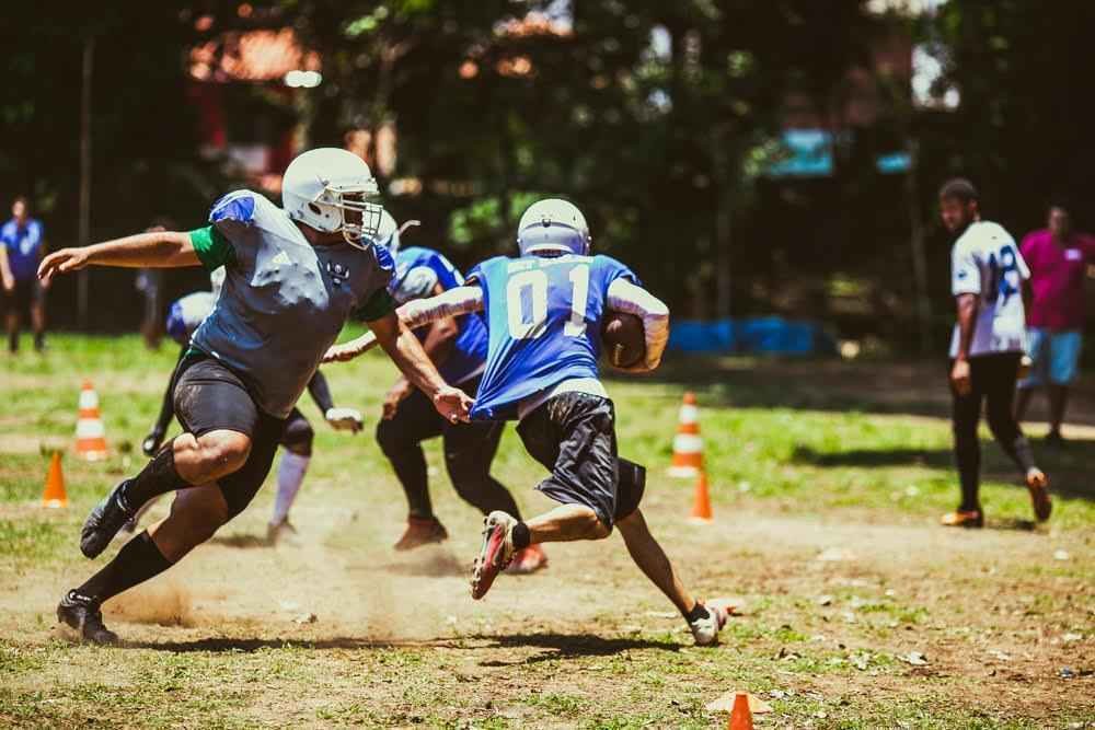 Veja imagens da seletiva do Get Eagles Futebol Americano